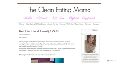 Desktop Screenshot of cleaneatingmama.com